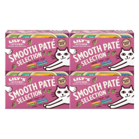 4X Lily's Kitchen Kattenvoer Nat Smooth Paté Selectie 8x85 gr