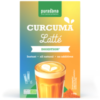 6X Purasana Latté Curcuma BIO 6 x 10 gr