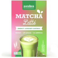 6X Purasana Latté Matcha BIO 6 x 10 gr