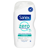6X Sanex Douchegel Zero% Hydrating 400 ml