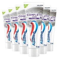 6X Aquafresh Tandpasta Complete Care Whitening 75 ml