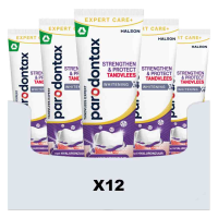 12X Parodontax Tandpasta Strenghten & Protect Whitening 75 ml