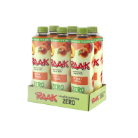 Raak Vruchtensiroop Zero Perzik 6 x 750 ml