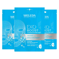 3X WELEDA Exo Boost Hydrobounce Sheet Mask