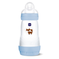 MAM Easy Start Anti Colic Babyfles Blauw 0+ mnd 260 ml
