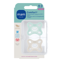 MAM Comfort Fopspenen 0 3 mnd 2 stuks
