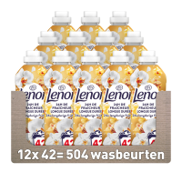 12X Lenor Wasverzachter Amber & Orchidee 42 Wasbeurten 882 ml