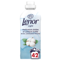 2+2 Gratis: Lenor Wasverzachter Katoen Fris 42 Wasbeurten 882 ml