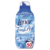 2+2 Gratis: Lenor Wasverzachter Fresh Air Ochtendfris 50 Wasbeurten 700 ml