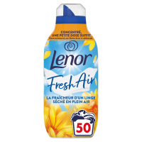 2+2 Gratis: Lenor Wasverzachter Fresh Air Zonnestralen 50 Wasbeurten 700 ml