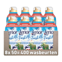 8X Lenor Wasverzachter Fresh Air Zonnige lentedag 50 Wasbeurten 700 ml