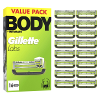 Gillette Labs Body+ Intimate Scheermesjes 16 stuks