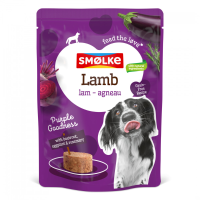 8X Smolke Hondenvoer Nat Lamb Purple Goodness 300 gr