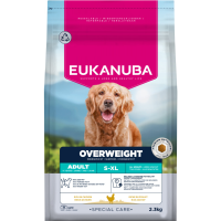 3X Eukanuba Hondenvoer Droog Special Care Adult Overweight 2,3 kg