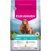 3X Eukanuba Hondenvoer Droog Special Care Adult Sensitive Digestion 2,3 kg