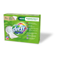 2+2 Gratis: Dreft Wasmiddel Doekjes Regular 30 stuks