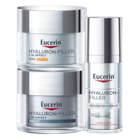 Eucerin Hyaluron Filler Dagcrème + Nachtcrème + Epigenetisch Serum Pakket