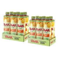 2X Raak Vruchtensiroop Zero Sinaasappel 6 x 750 ml