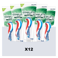 12X Aquafresh Tandpasta Complete Care Original 75 ml