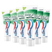 6X Aquafresh Tandpasta Complete Care Original 75 ml
