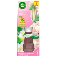 Air Wick Reeds Essential Oils Geurstokjes Jasmijn & Pioenroos 25 ml