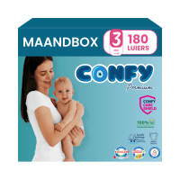 5X Confy Premium Luiers Maat 3 Midi 4 9kg 36 stuks