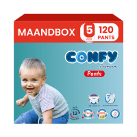 5X Confy Premium Luierbroekjes Maat 5 Junior 11 18kg 24 stuks
