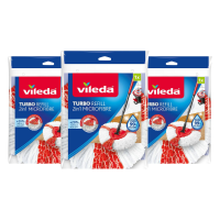 3X Vileda Turbo 2 in 1 Navulling