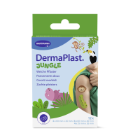 Dermaplast Jungle Pleister 3 maten 12 stuks