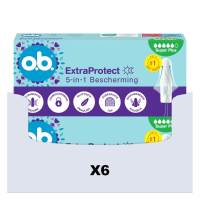 6X o.B. Extra Protect Super Plus Tampons 16 stuks
