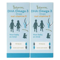 2X Laveen DHA Omega Drops met Vitamine D 30 ml