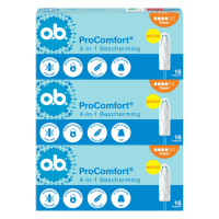 3X o.B. Pro Comfort Advanced Super Tampons 16 stuks