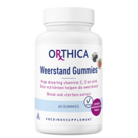 2X Orthica Weerstand Gummies 60 stuks
