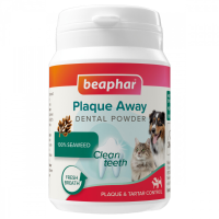 3X Beaphar Plaque Away Dental Powder 80 gr