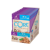 24X Wellness Core Purely Pate Kitten Chicken & Salmon 85 gr