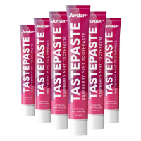 6X Jordan Tastepaste Raspberry Mint 50 ml