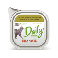 32X Almo Nature Daily Kattenvoer Kalkoen 100 gr
