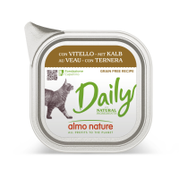 Almo Nature Daily Kattenvoer Kalf 100 gr