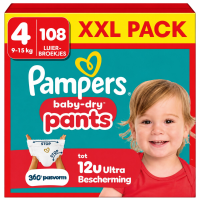 4X Pampers Baby Dry Luierbroekjes Maat 4 (9 15 kg) 27 stuks