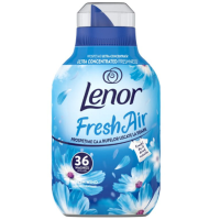 2+4 Gratis: Lenor Wasverzachter Fresh Air Ochtendfris 36 Wasbeurten 504 ml