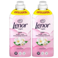 2+4 Gratis: Lenor Wasverzachter Jasmine Flower 2 x 59 Wasbeurten 2 x 1,239 liter