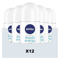 12X NIVEA Deodorant Roller Fresh Energy 50 ml