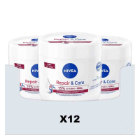 12X NIVEA Bodycreme Repair & Care 400 ml