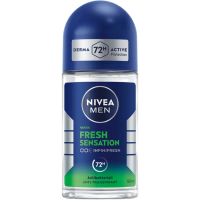 2+2 Gratis: NIVEA Deodorant Roller For Men Fresh Sensation 50 ml