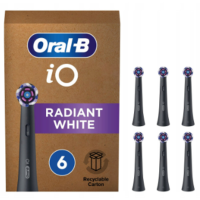 Oral B iO Opzetborstels Radiant White Black 6 stuks