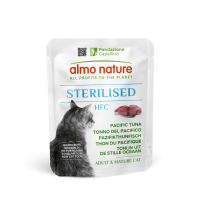 24X Almo Nature HFC Sterilised Kattenvoer Tonijn uit de Stille Oceaan 50 gr
