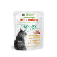 24X Almo Nature HFC Urinary Help Kattenvoer Kippenborst met Cranberries 50 gr