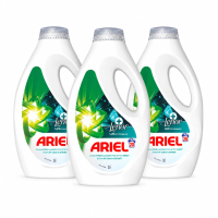 3X Ariel Wasmiddel Touch of Lenor 20 Wasbeurten 900 ml