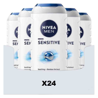 24X NIVEA Men Shampoo & Douchegel 3in1 Sensitive 250 ml
