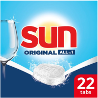 1+3 Gratis: Sun Vaatwastabletten All in 1 Original 22 stuks